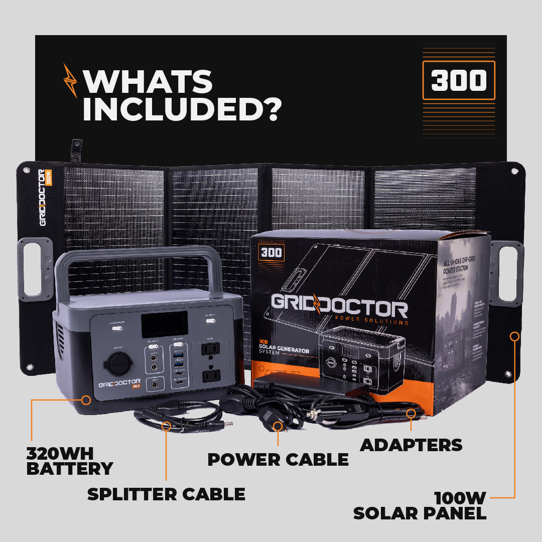 Grid Doctor 300 Solar Generator